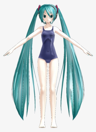 Miku Hatsune Swimsuit Png #5729779