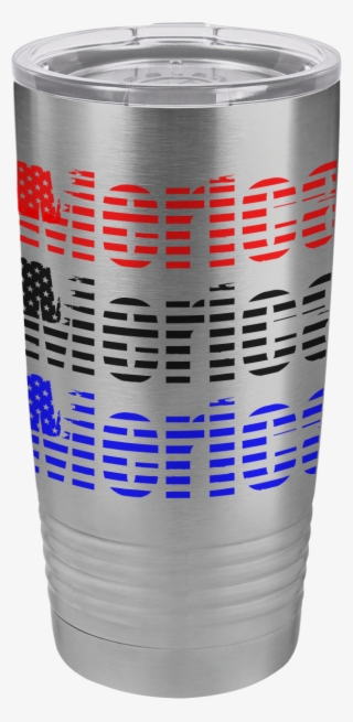 'merica Pattern Travel Mug - Beer Bottle #5730043