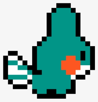 Mudkip - Angry Face Pixel Art #5730400