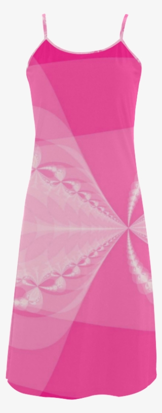 Pink Arrows Alcestis Slip Dress - Cocktail Dress #5730841