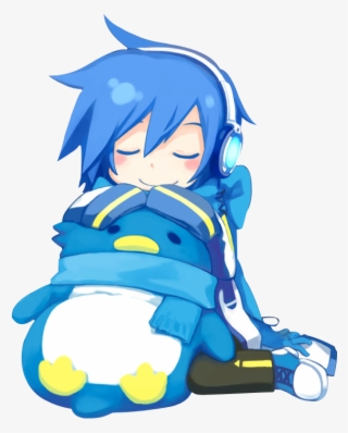 Vocaloid Kaito - Vocaloid Kaito Chibi Png #5733582