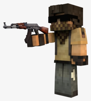 Minestrike Renders And Models - Csgo Terrorist Png #5733843