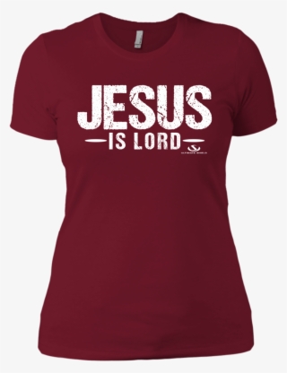 Jesus Is Lord Ladies' T-shirt - T-shirt #5734405