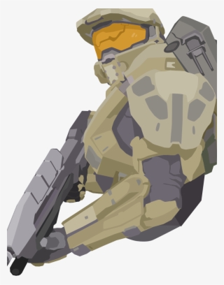 4 Master Chief Vector - Halo Master Chief Vector #5734730
