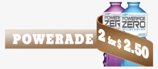 Lottery - Powerade Zero Grape Sports Drink 32 Oz Plastic Bottles #5735662