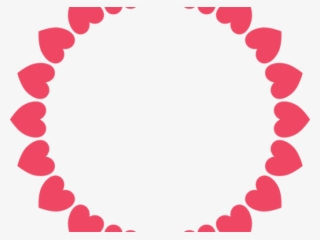 Love Frame Clipart Pink - Polka Dot Circle Frame #5735783
