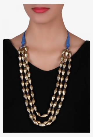 Dholki Beads Necklace Online #5737064