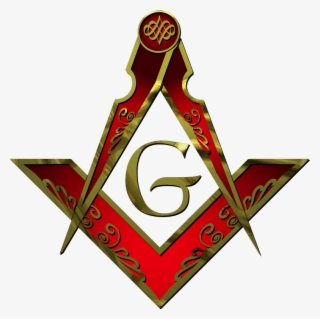 Masonic Square And Compass Png #5737548
