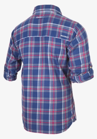 Wildcraft Men Men Flannel Shirt Blue Red - Plaid #5738945