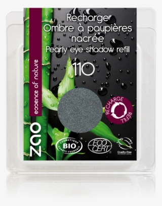 Zao Makeup Pearly Eyeshadow 110 Metal Grey Refill - Zao Makeup - Pearly Eyeshadow #5739378