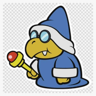 Paper Mario Sticker Star Kamek Clipart Paper Mario - Paper Mario Color Splash Bowser Jr #5739774