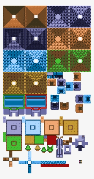 Legend Of Pocket Monsters Tileset - Keyword Research #5741032