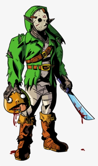 Friday The 13thzelda Crossover Art Zelda Dungeon - Drawing #5741294