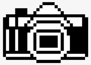 Black And White Camera - Pixel Art Camera #5741680