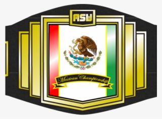 Wwe Clipart Wwe Belt - Mexico - Mexican Eagle Framed Tile #5741741