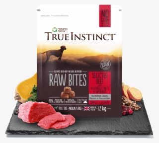 True Instinct Raw Bites Selected Beef - True Instinct #5742201