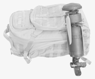 Spirit With Backpack B&w - Portable Network Graphics #5743557