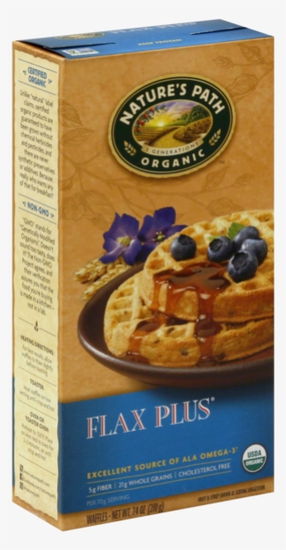 Nature's Path Organic Waffles Plus Flax #5743609