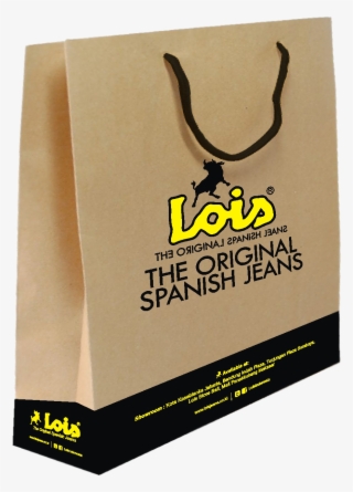 Paper Bag Lois Jeans Indonesia - Graphic Design #5743779