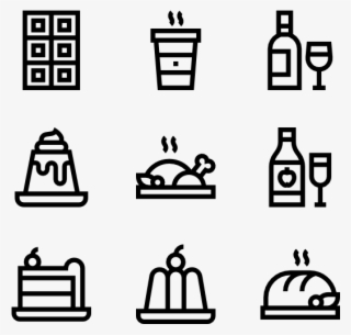 Christmas Food And Drinks Lineal - Wilco #5744069