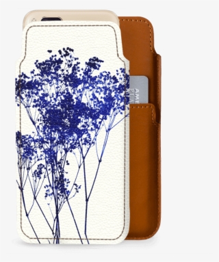 Dailyobjects Babys Breath Real Leather Wallet Case #5744865