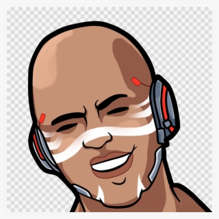Doomfist Emotes Png Clipart Forsen Emote Twitch - Doomfist Face #5745565