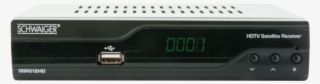 Full Hd Sat Receiver - Hd Sat Receiver Schwaiger Dsr512 Hd Usb (front) #5745857