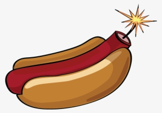 Hotdog Clipart Bratwurst - Knackwurst #5745969