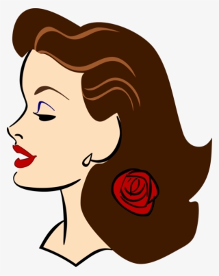 Cartoon Woman Female Comic Book Silhouette #5746158