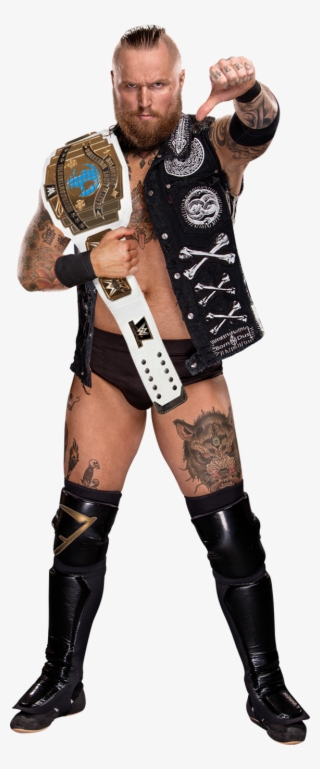 Intercontinental Champion Render - Aleister Black Tattoos Thigh #5746438