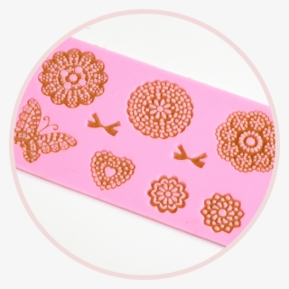 Our Cake Lace Kit Comes With A Silicon Mat And Ready - Cake Decorating #5748140