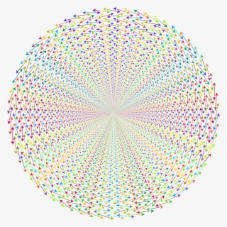 Double Arrow Vortex Variation 2 Polyprismatic No Bg - Toy Balloon #5748216