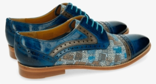 Derby Shoes Amelie 19 Florida Bluette Morning Grey #5749395