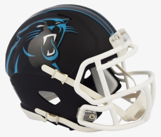 Carolina Panthers Riddell Flat Black Speed Mini Helmet - Carolina Panthers New #5750251