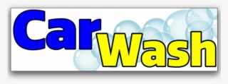 Car Wash Vinyl Banner Standard 30" - Vinyl Banners #5750310