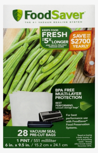 Foodsaver Liquid Block Heat-seal Quart Bags, 12 Count #5753909