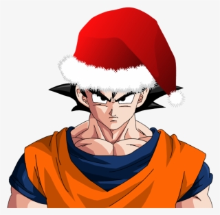 240kib, 957x834, Christmas Goku - Goku Official Art Face #5754068