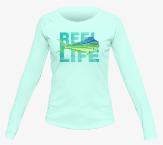 Women's Dolphin Long Sleeve Fishing Shirt Women's Dolphin #5754601