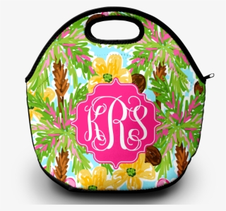 Monogram Lunch Bag Shady Palms #5755605