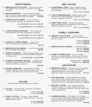 Menu Correccion Cesar Salad - Menu #5755664