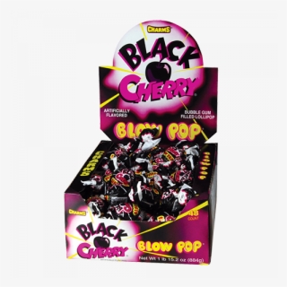 Charms Blow Pops Black Cherry Flavor Buy It At Nonstopsaving - Charms Blow Pops Black Cherry Blow Pops (box Of 48) #5755867