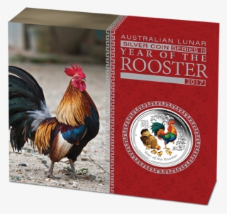 Australian Lunar 2017 Year Of The Rooster 1oz Silver #5756502