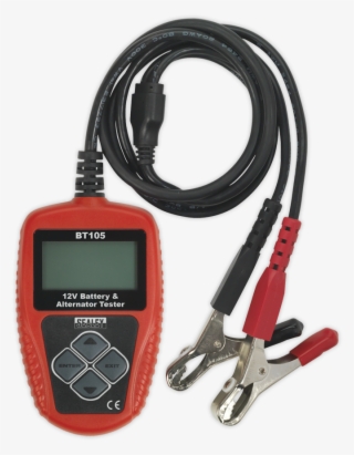 Homesealey Toolsvehicle Service Toolselectricsbattery - Sealey Bt105 - Digital Battery & Alternator Tester #5757511