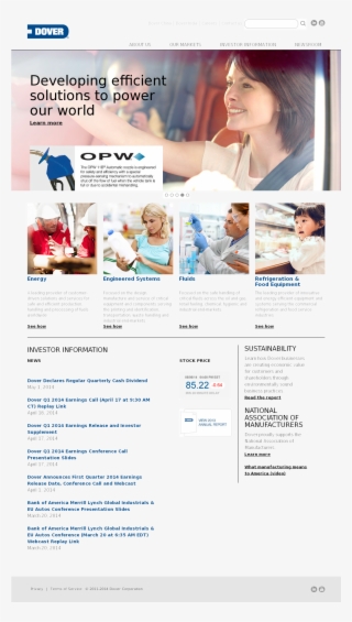 Vehicle Service Group Promotes Kirk Dawson To Vp/gm - Dover Corporation #5758432