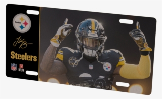 Pittsburgh Steelers Le'veon Bell Metal Photo - Pittsburgh Steelers #5758985