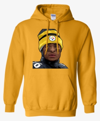 Le'veon Bell Nfl Hoodie - Yellow Hoodie With Roses #5759310