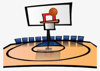 Clip Art Basketball Court #5759774