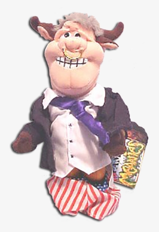 Infamous Meanie Bull Clinton With Blue Tie #5759846