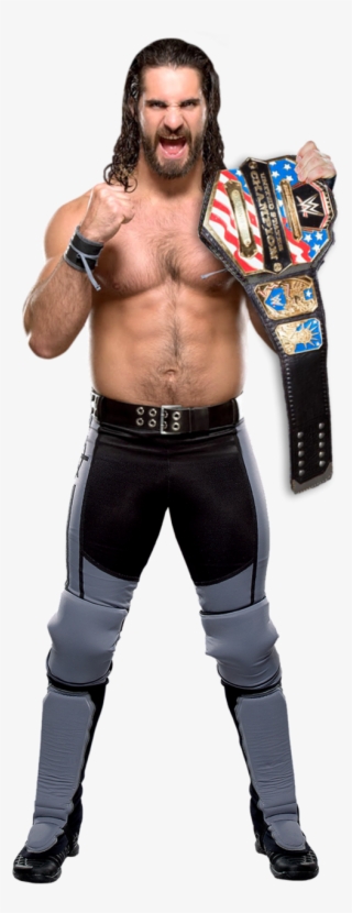 Seth Rollins Us Champion Png #5760619