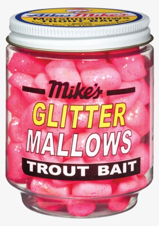 Glitter Mallow - Mike's Glitter Mallows Trout Bait - Pink Shrimp #5761500